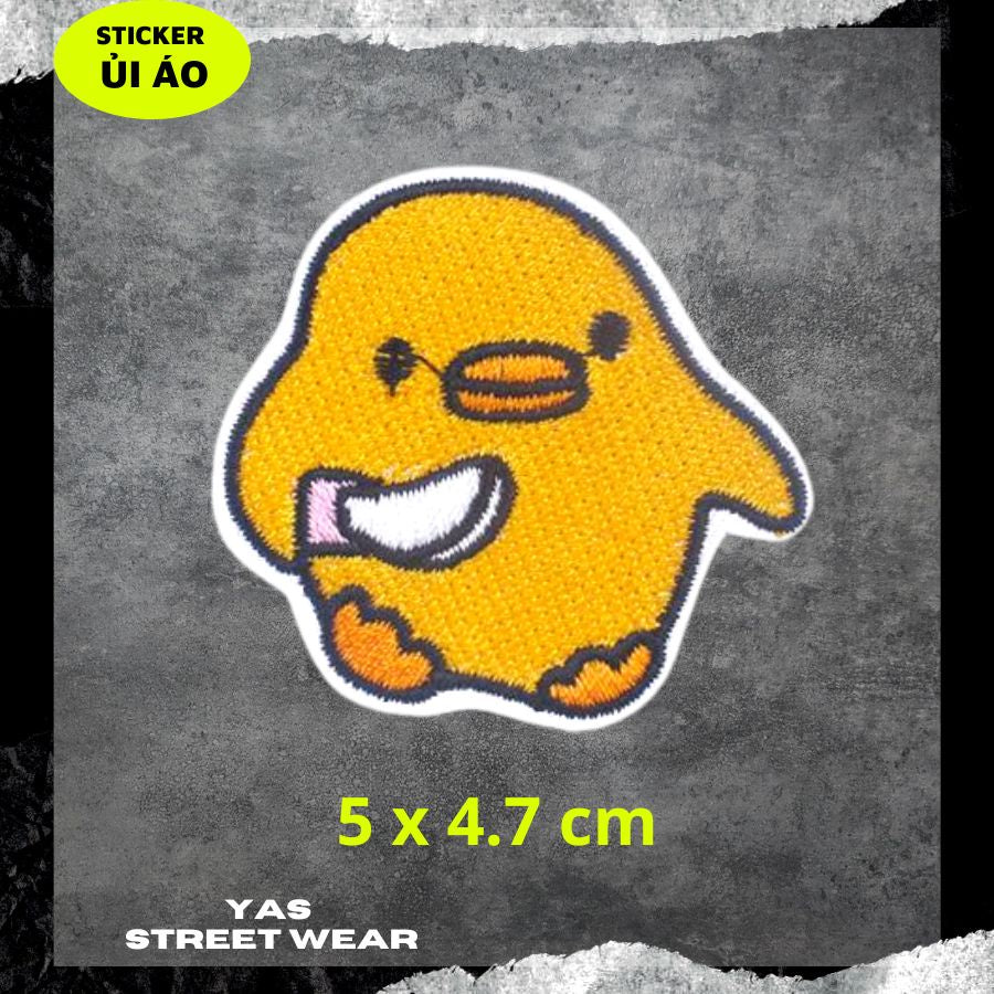 Sticker ủi áo cao cấp, miếng dán quần áo dùng làm Patch ủi, miếng vá quần áo V4 Wattsnew