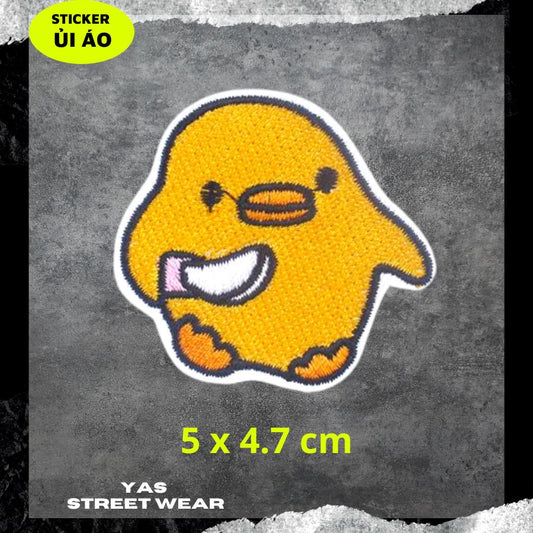 Sticker ủi áo cao cấp, miếng dán quần áo dùng làm Patch ủi, miếng vá quần áo V4 Wattsnew