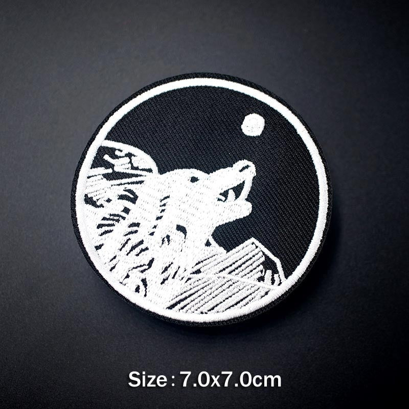 Wolf Howl Velcro Patch