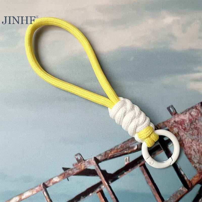 White And Yellow Knot Charm