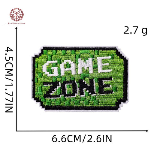 Bộ Điều Khiển Trò Chơi Dòng Xanh DIY Miếng Dán Thêu Cho Quần Áo V3 Wattsnew