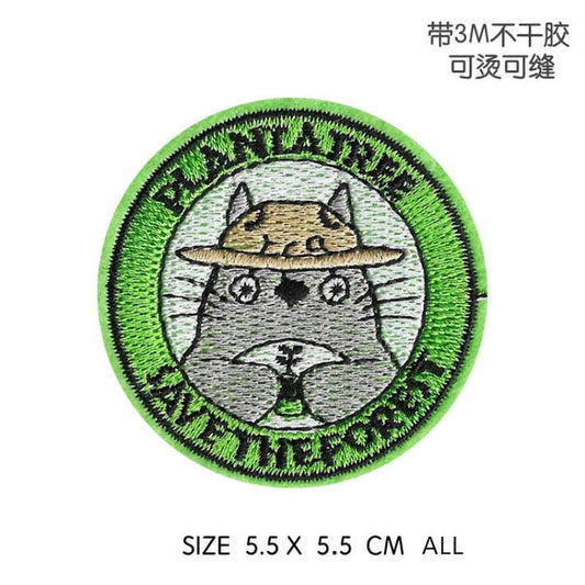 Miếng patch vải ủi nhiệt thêu hình anime hoạt hình Totoro V3 Wattsnew