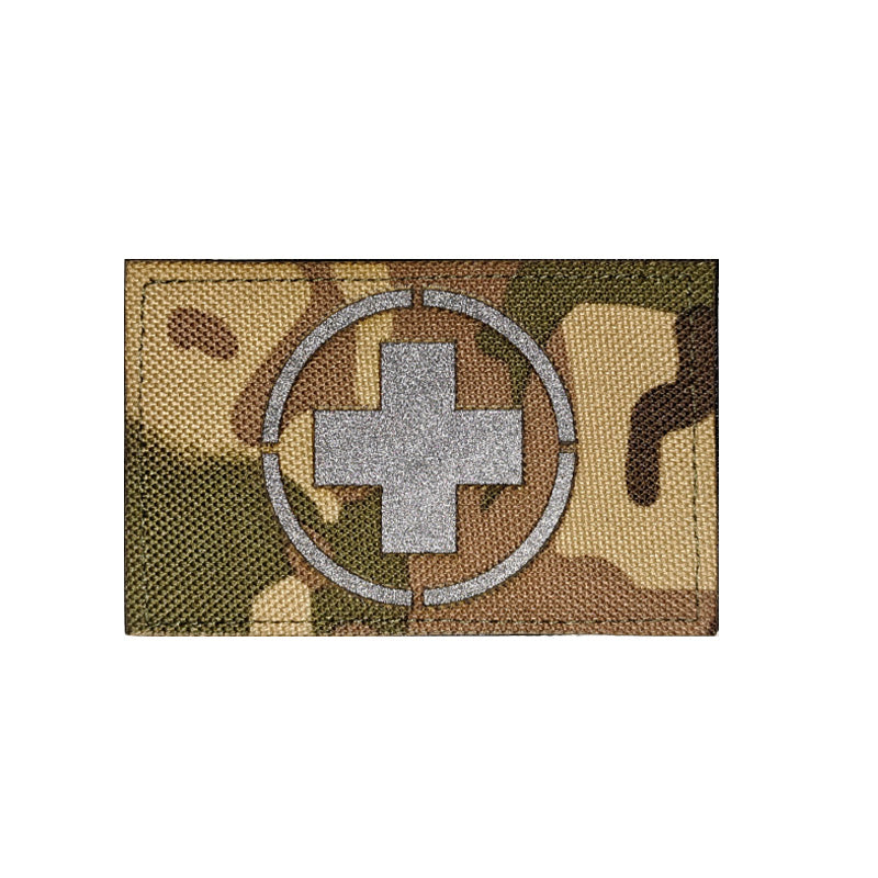 Reflective Medic Warrior Patch