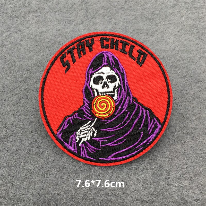 "Stay Child" Velcro Patch